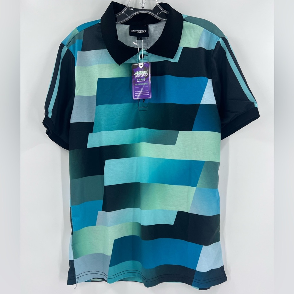 Freshhoods Brick Forest Brick Polo Shirt new medium